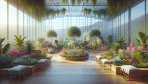 pollinator garden indoors thriving